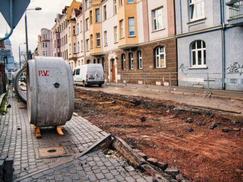 Prace na ul. Kordeckiego