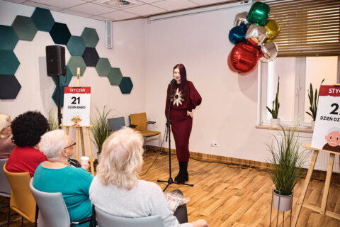 Dzień Babci i Dziadka w Centrum Seniora