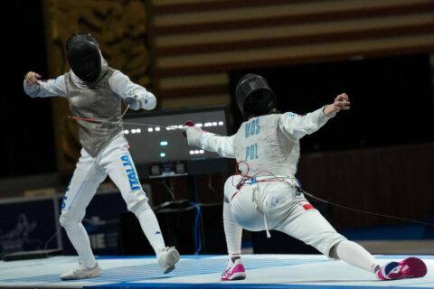 Teresa Moś została wicemistrzynią Europy. Historyczny moment dla klubu szermierczego UKS MDK 5 z Fordonu