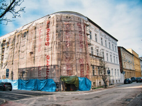 Kamienica Hugo Bille odzyskuje blask. Śródmieście coraz bardziej estetyczne