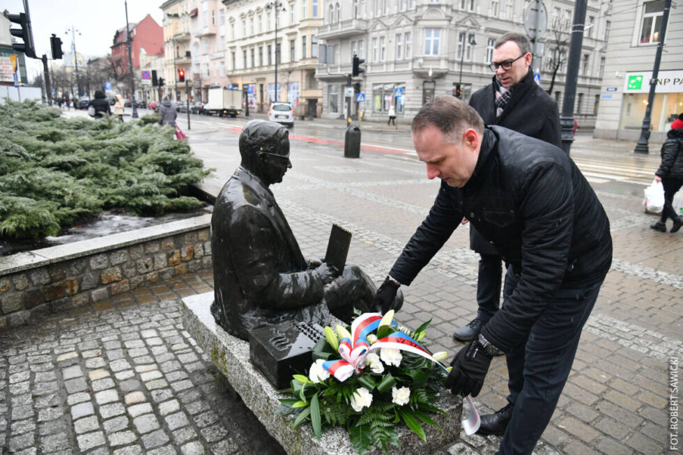 Uczczono pamięć Mariana Rejewskiego, słynnego kryptologa, urodzonego w naszym mieście