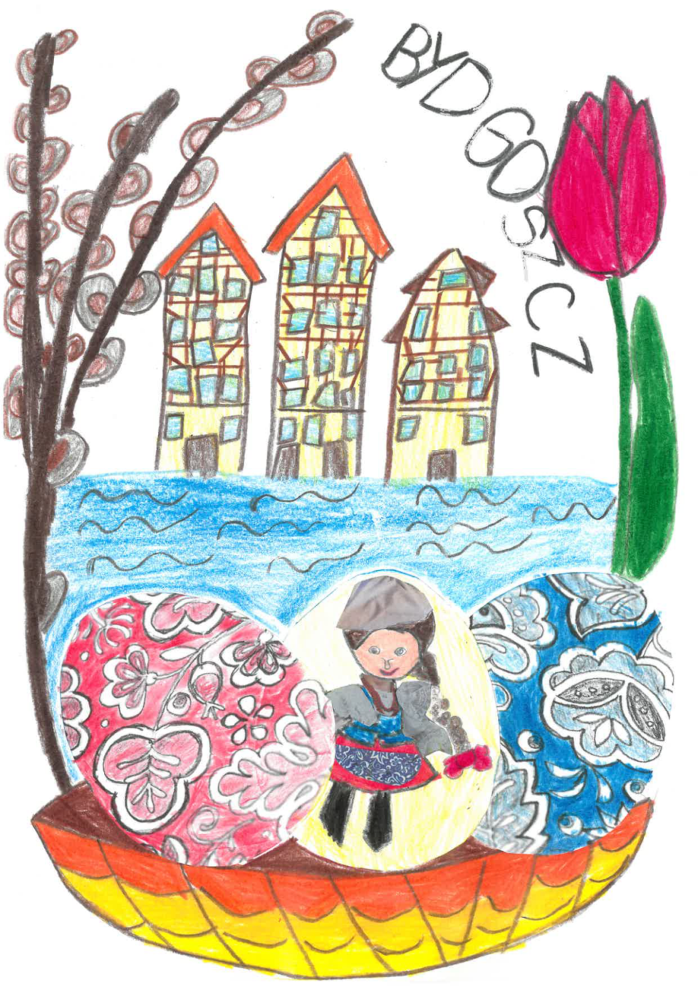 Miejski konkurs plastyczny dla najmłodszych. „Narysujcie piękną kartkę na Wielkanoc”