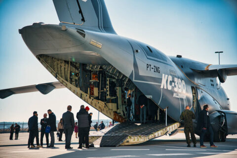 Prezentacja samolotu Embraer KC-390 Millennium