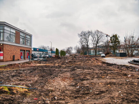 Budowa drogi dojazdowej do Akademii Muzycznej