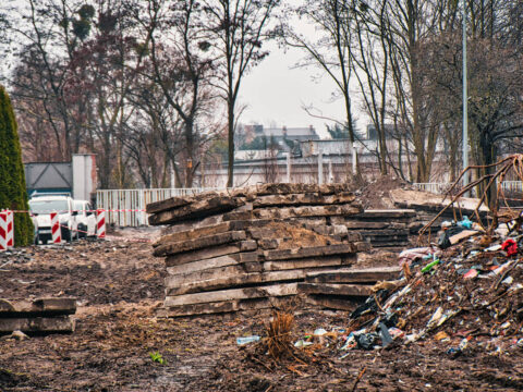 Budowa drogi dojazdowej do Akademii Muzycznej
