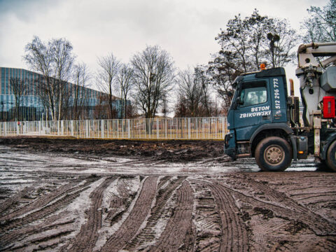 Budowa drogi dojazdowej do Akademii Muzycznej
