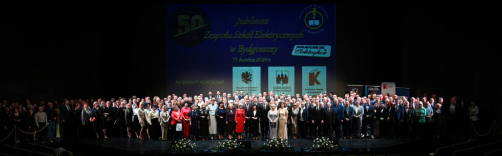 Jubileuszowa feta w Operze Nova. Tak Zespół Szkół Elektrycznych świętował swoje 50-lecie [ZDJĘCIA]