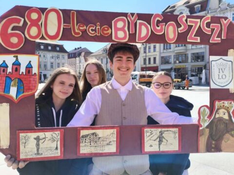 Królewski Orszak IV LO na 680. urodziny Bydgoszczy / Fot. nadesłane