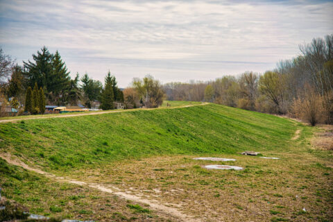 Wał przeciwpowodziowy w Fordonie