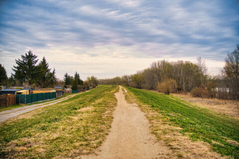 Wał przeciwpowodziowy w Fordonie