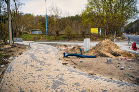 Prace drogowe na ul. Sudeckiej