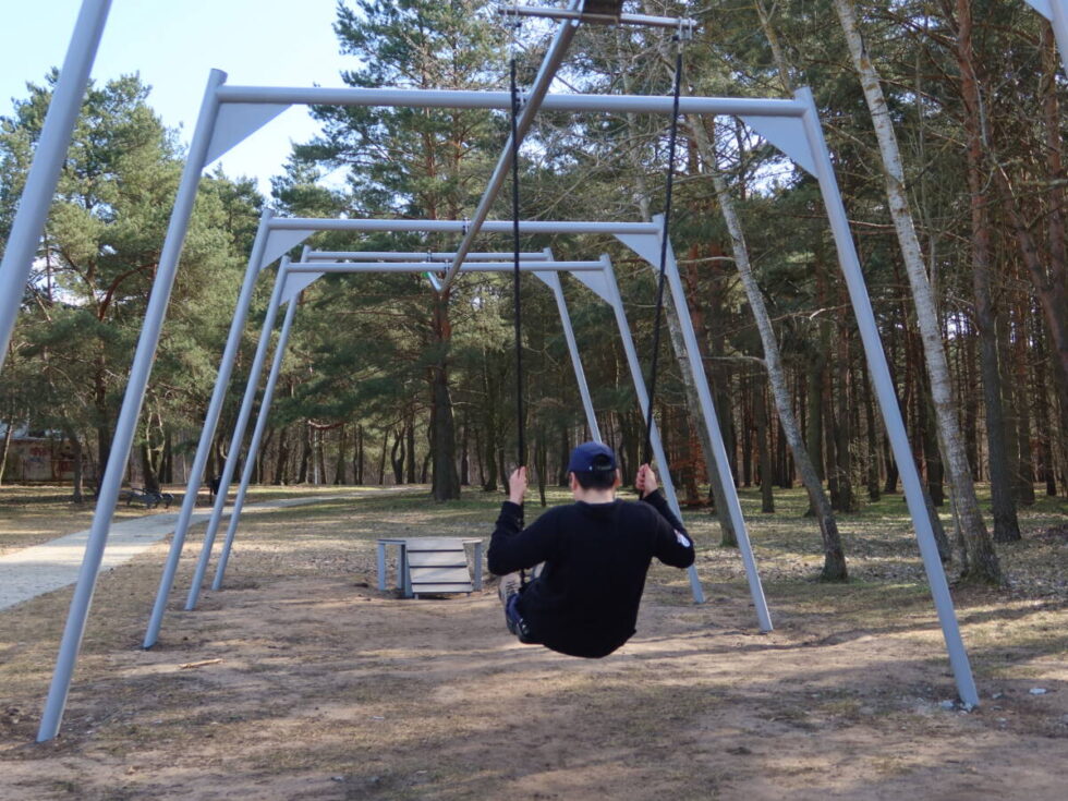 Kolejna tyrolka w Bydgoszczy. Zjazdowe szaleństwo na Piaskach