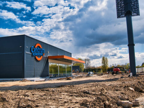 Comfy Park w budowie