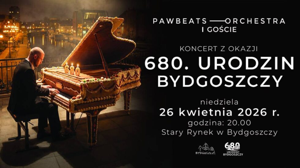 Muzyczne widowisko na 680. urodziny Bydgoszczy. Pawbeats Orchestra zagra darmowy koncert na Starym Rynku