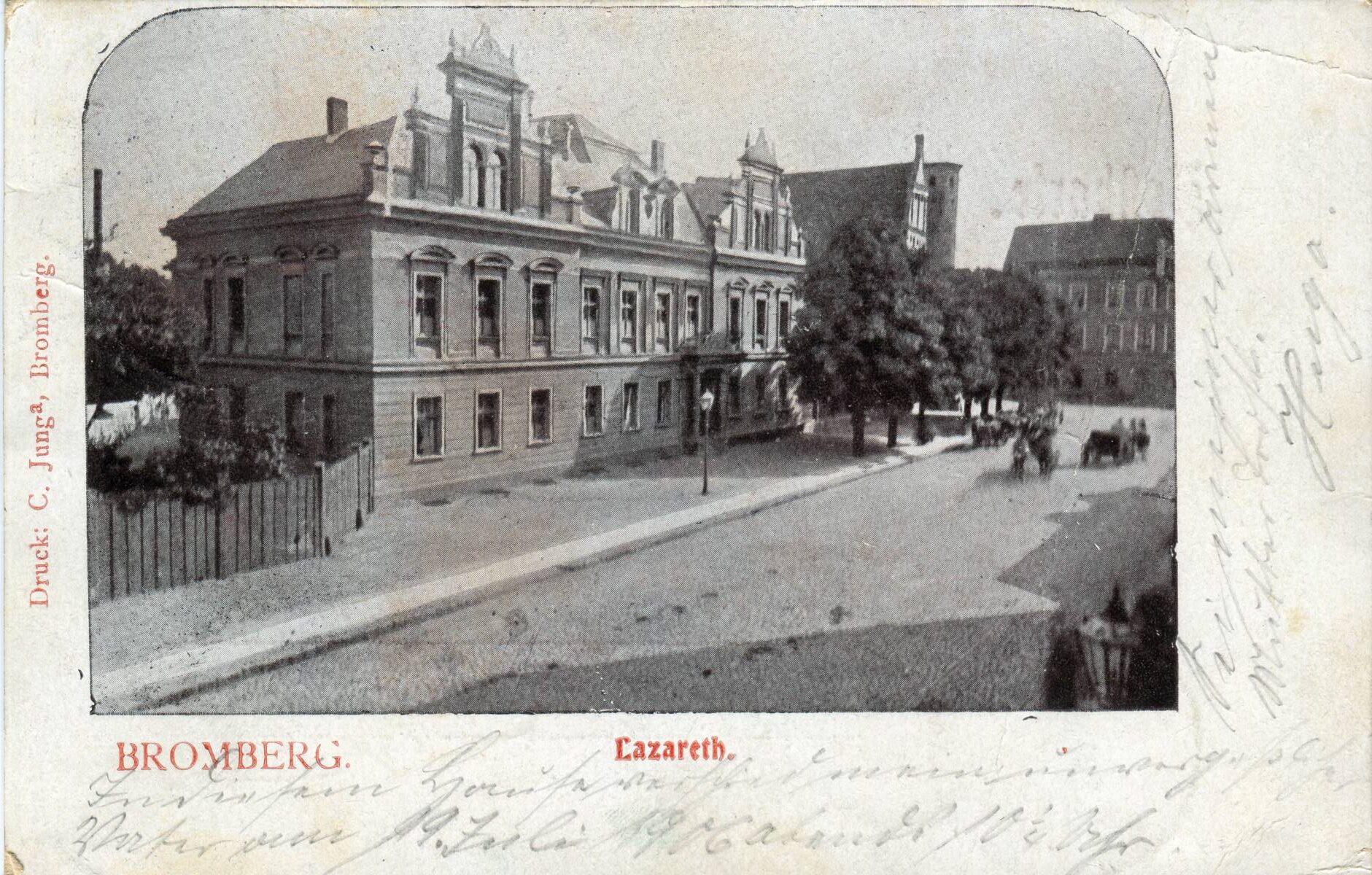 Dawny budynek szpitala miejskiego w Bydgoszczy