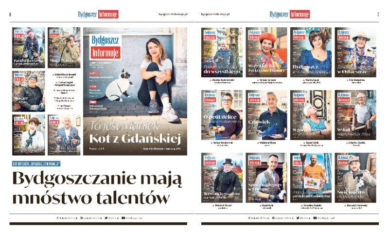 Bydgoszcz – miasto i ludzie o stu talentach. Zapraszamy do lektury setnego numeru „Bydgoszcz Informuje”