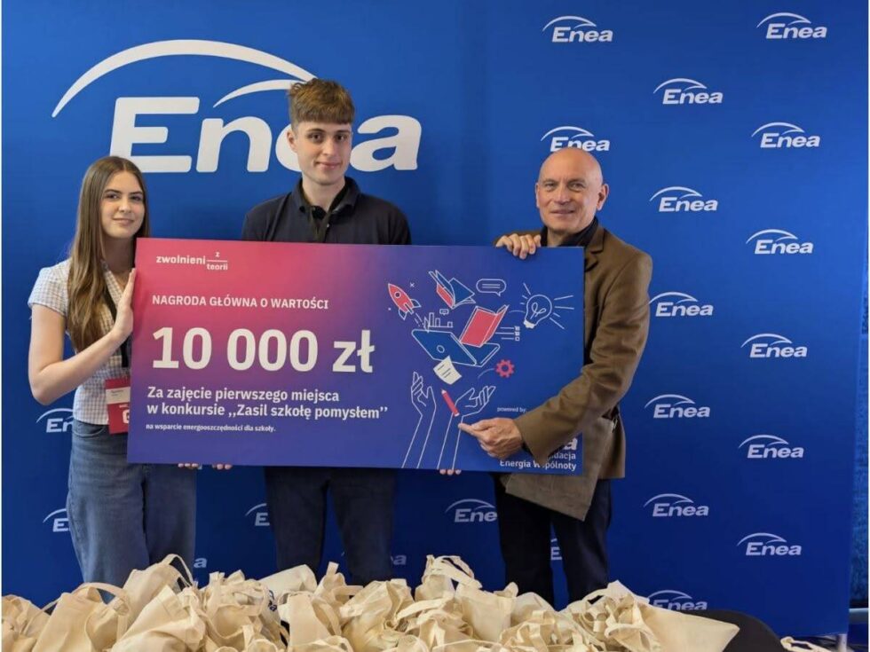 Projekt bydgoskich talentów znów doceniony. „Zasilili szkołę pomysłem”