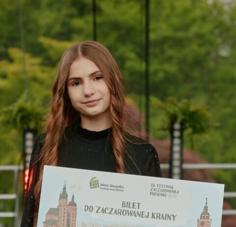 Bydgoski talent zaśpiewa na festiwalu Anny Dymnej. Razem z nią wystąpią gwiazdy