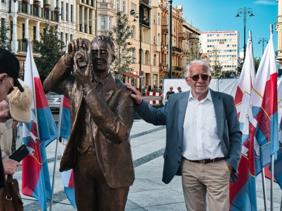 Lajkarz już stoi na Placu Wolności – pamiątka dawnych, ulicznych fotografów Bydgoszczy