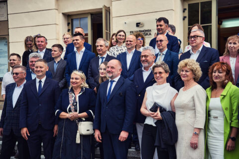 Podpisanie umowy w Filharmonii Pomorskiej