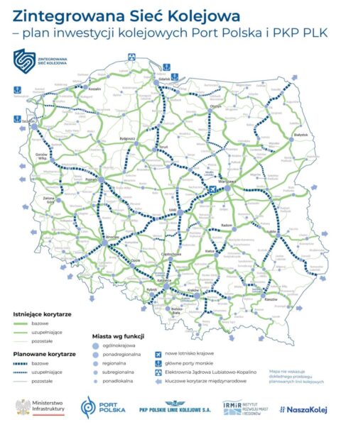 Pociągiem z Bydgoszczy do Gniezna - 250 kilometrów na godzinę. Nasze miasto na osi magistrali Bałtyk - Czechy. Szczegóły planu ZSK