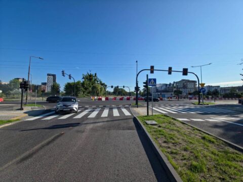 Ulica Sułkowskiego - kończą się tam prace. Wiemy, kiedy ruch samochodów zostanie przywrócony na skrzyżowaniu z Kamienną