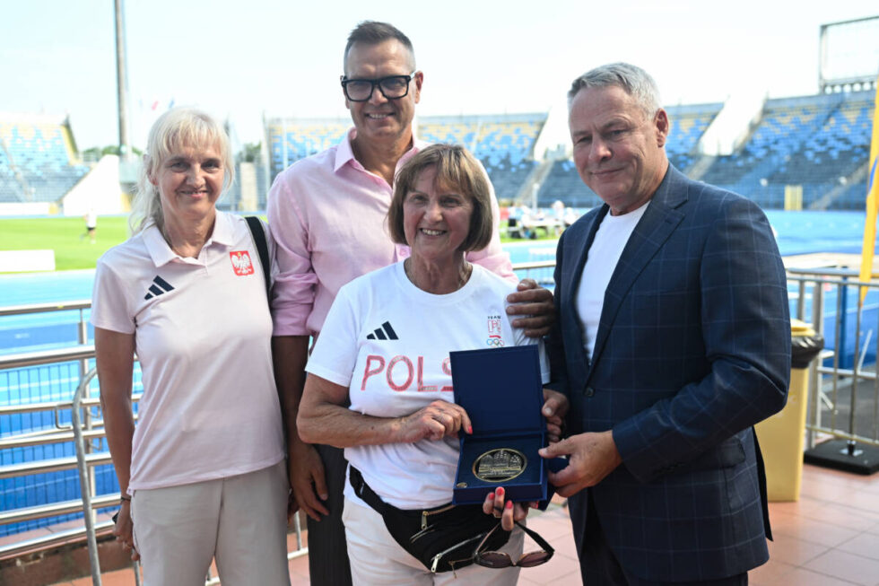 Lekkoatletyczne mistrzostwa Polski Masters. Medal Prezydenta Bydgoszczy dla Ludwiki Chewińskiej