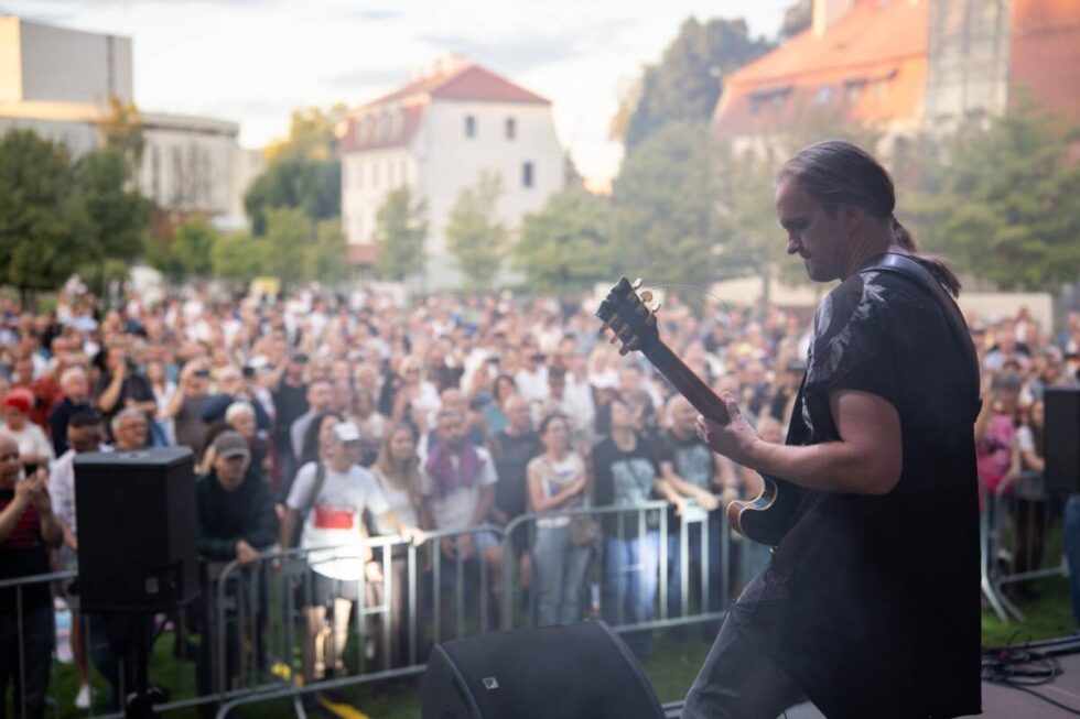 Rzeka Muzyki na zakończenie wakacji. Paweł Małaszyński i Cochise na Wyspie Młyńskiej [ZDJĘCIA]