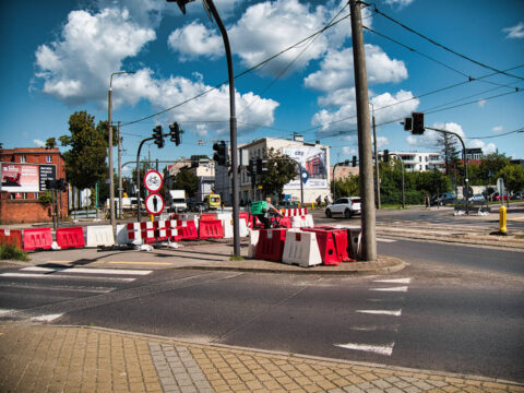 Skrzyżowanie Gdańska - Kamienna