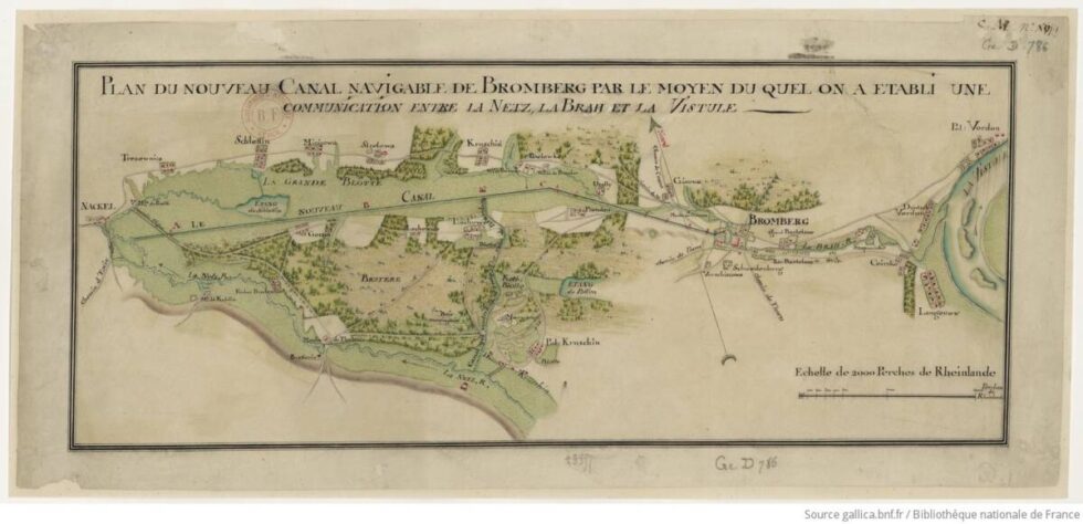Tak wyglądała Bydgoszcz i okolice ponad 200 lat temu. Czy odnajdziesz swoją dzielnicę? Mapa z czasów napoleońskich