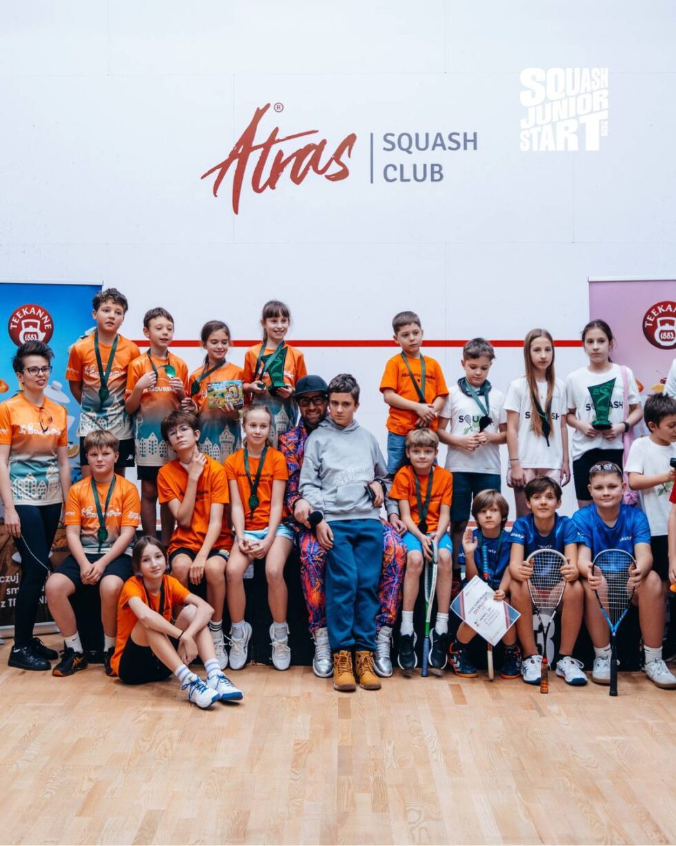 Bezpłatne treningi squasha dla dzieci w Bydgoszczy. Rusza program Squash Junior Start 2026