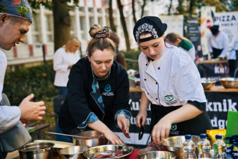 Kulinarny Piknik w centrum miasta