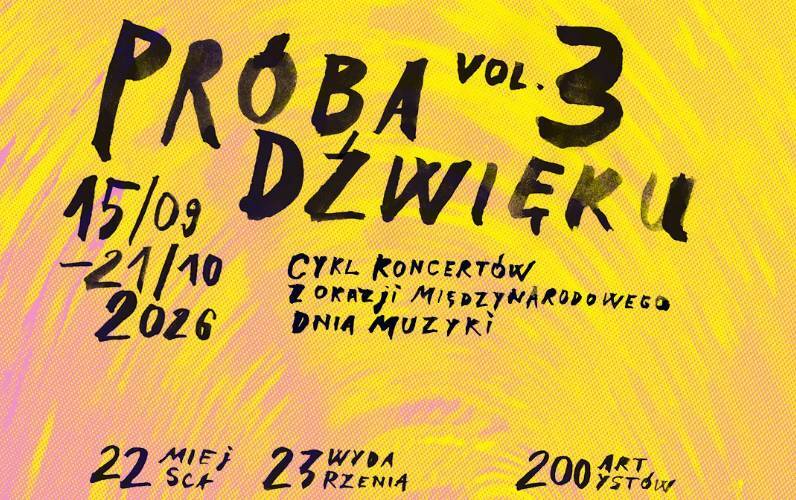 Próba Dźwięku 3.0 – ponad miesiąc darmowych koncertów w Bydgoszczy Mieście Muzyki UNESCO