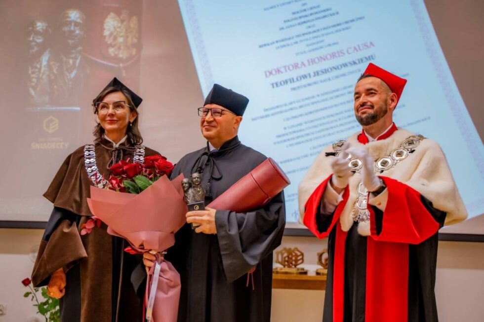 Kolejny tytuł doktora honoris causa Politechniki Bydgoskiej nadany. 75 lat Wydziału Technologii i Inżynierii Chemicznej