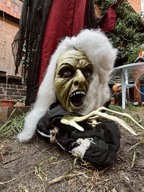 Halloween w Bydgoszczy. Na tym bydgoskim podwórku straszy już 20 lat. Zaglądamy do Kamienicy Grozy