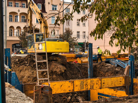 Plac przy ul. Gdańskiej i Śniadeckich